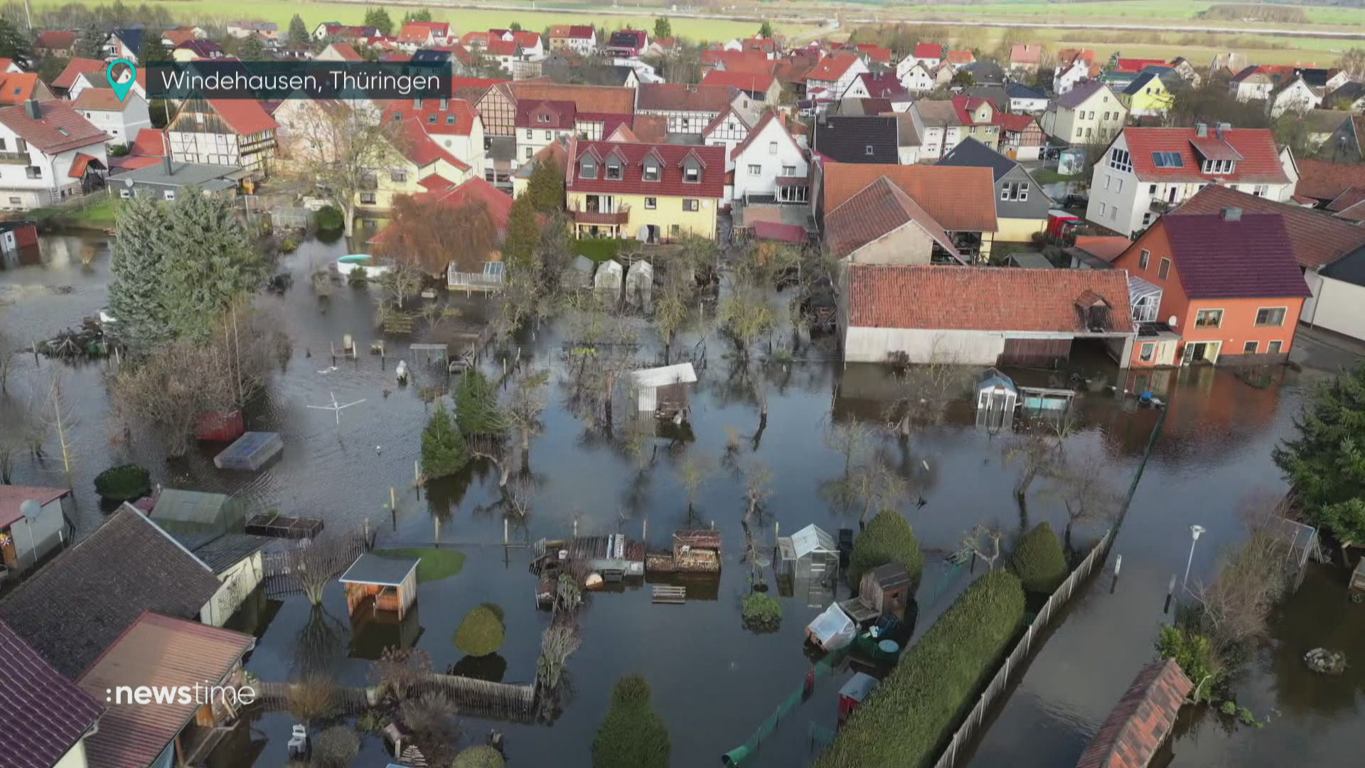 Hochwasser-Drama in Thüringen: In Windehausen geht nichts mehr