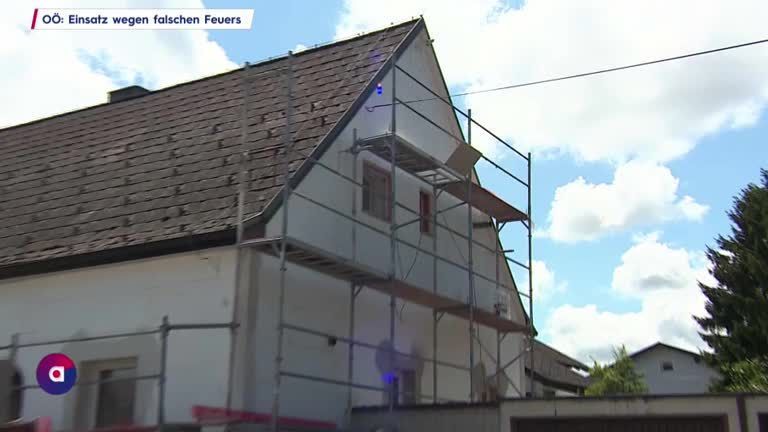 Falsches Feuer: Brandalarm in OÖ