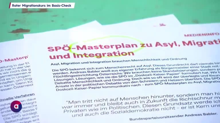 Babler verteidigt Migrationspapier