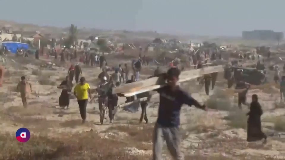 Video: Gazastreifen: Tumulte bei Hilfslieferung