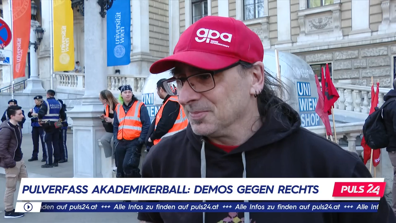Hunderte bei Demos gegen Akademikerball