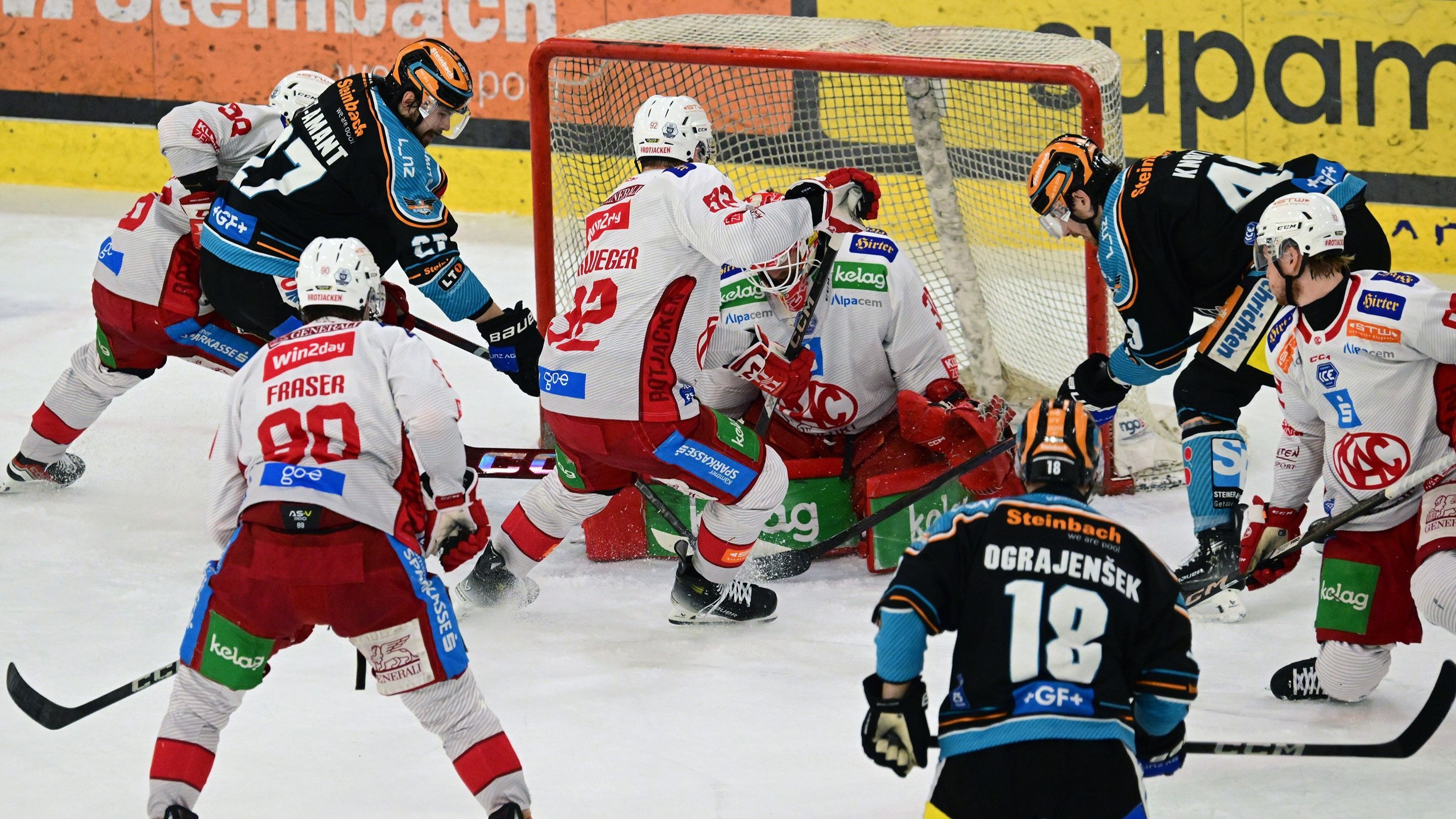 Linz - KAC: Highlights, Spiel 4 | Halbfinale | ICE-Play-off 2025