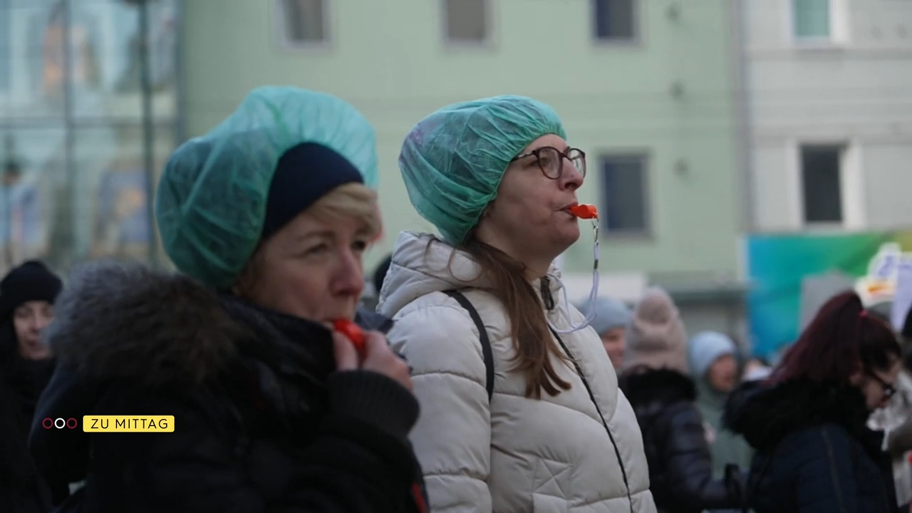 Video: KV-Verhandlungen erfolglos: Ordensspitäler streiken
