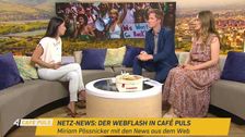 Network News: The Webflash in Café PULS