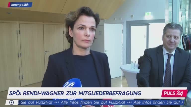 Rendi-Wagner zu Mitgliederbefragung: Vorankündigungen wären 