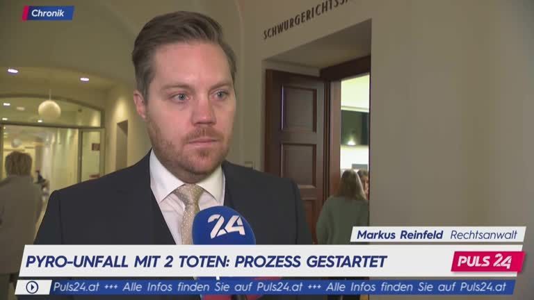 Pyro-Unfall mit 2 Toten: Prozess gestartet