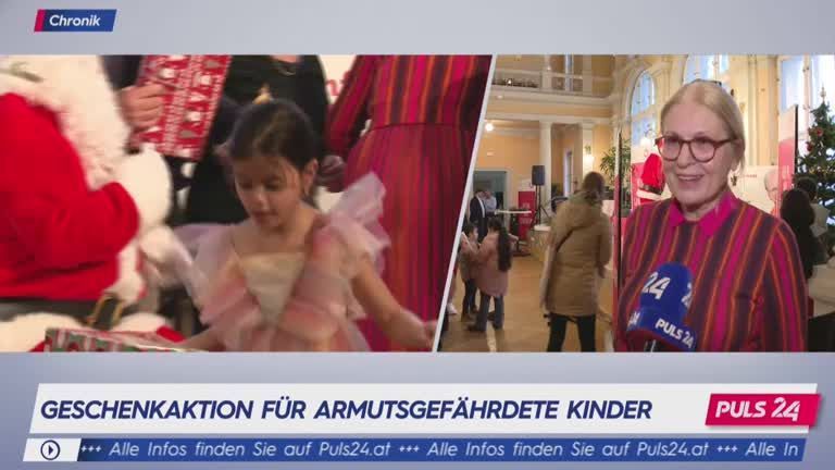 Geschenke für armutsgefährdete Kinder